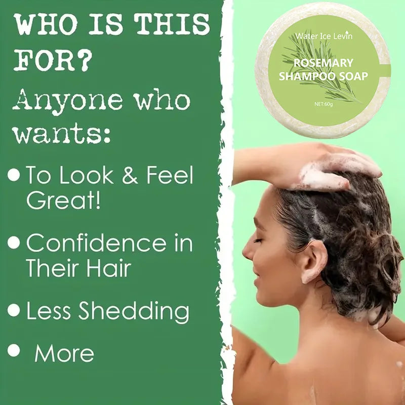 Rosemary Shampoo Hair Growth Soap Moisturizing Oil Control Non Irritating Increase Gloss Nourishing Hair Strengthening Shampoo Oasis Select