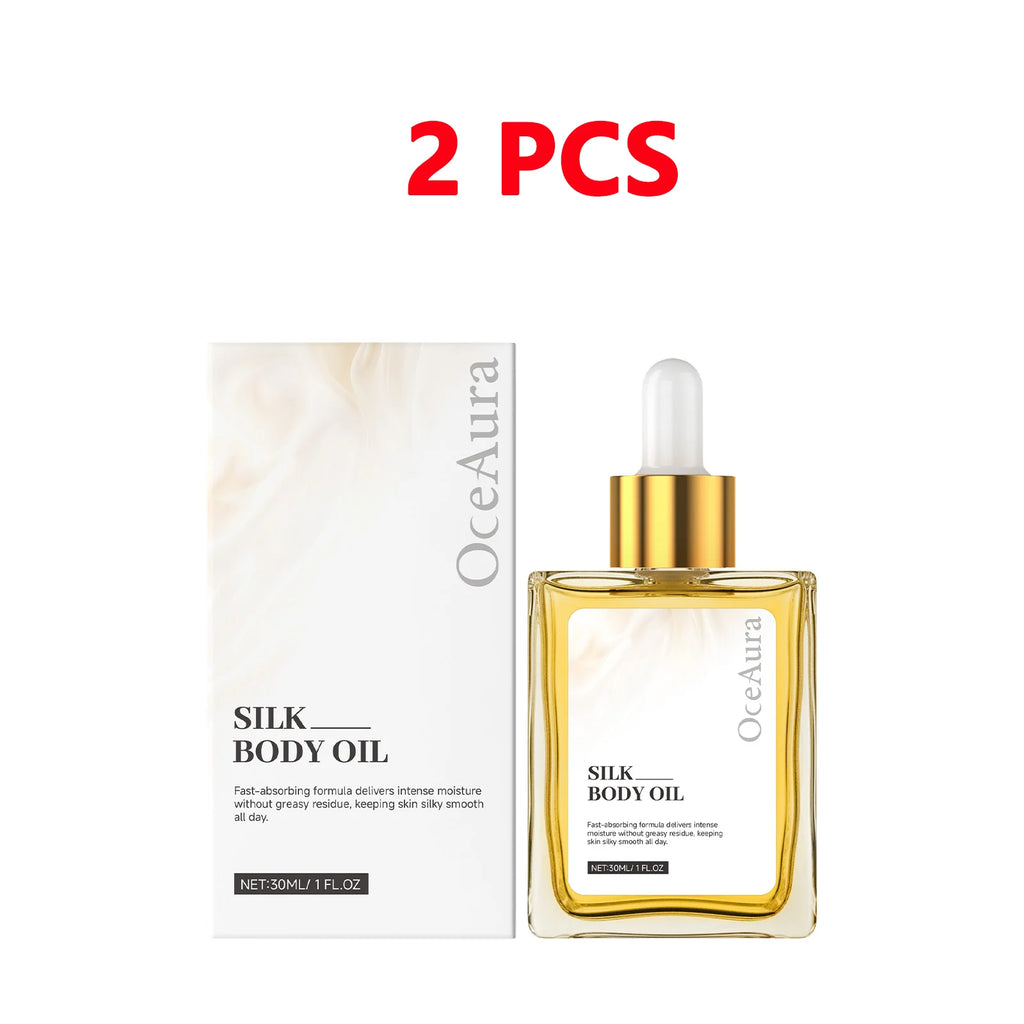 OceAura Silk Body Oil – Hydrating Dry Oil for Smooth Skin Body Moisturizer Oil Oasis Select 2pcs