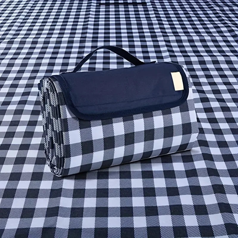 Picnic Blanket | Beach Mat | Indoor and Outdoor Picnic Blanket, 80 "x 57" Sand and Waterproof Large Beach Mat A Must for Travel Oasis Select