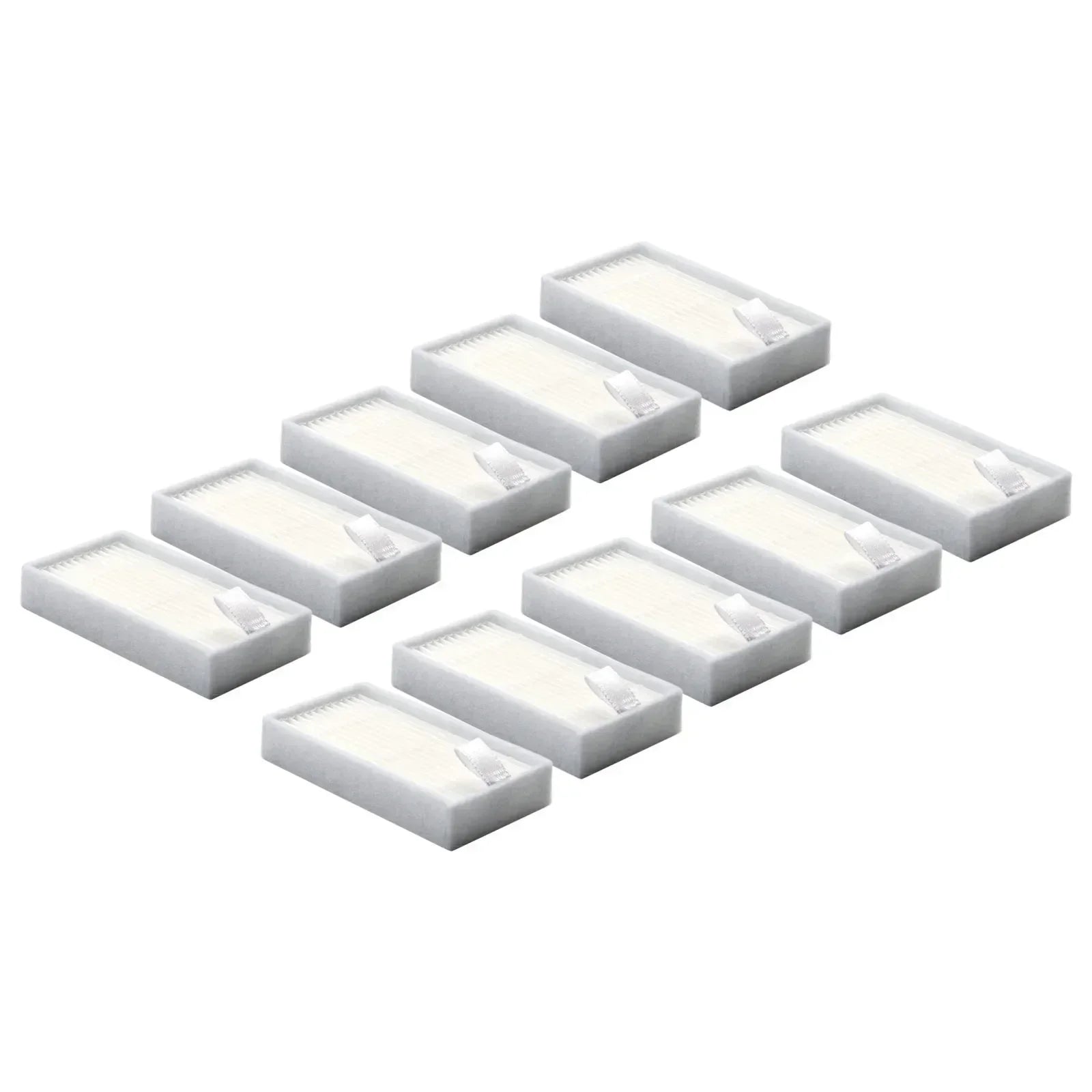 Replacement Filters for SilverCrest For SSR 3000 A1 Robot Vacuum 10Pcs Pack with High Speed Airflow Technology Oasis Select