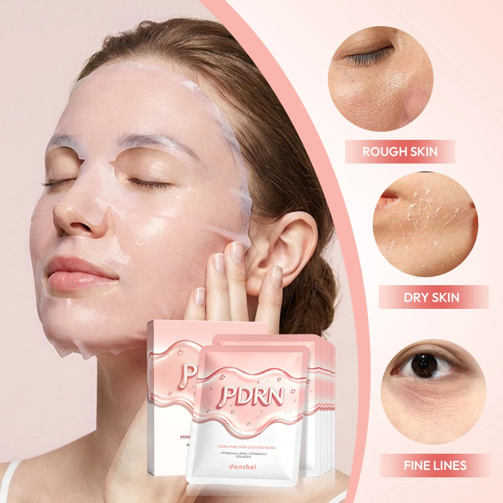 Salmon DNA PDRN Pink Vita Sheet Mask – Glass Skin Hydration Korean Sheet Mask Oasis Select