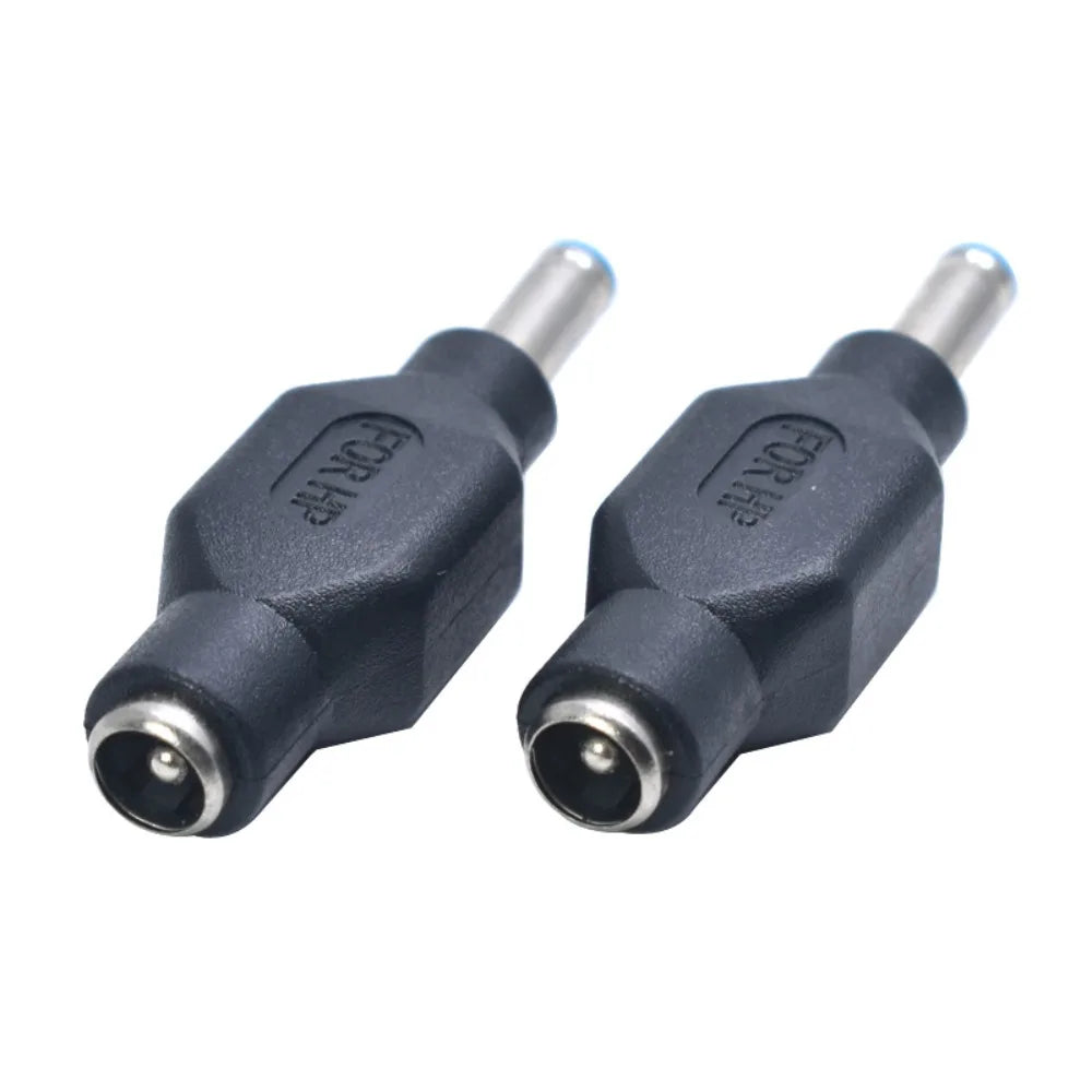 X 2.1mm Female 7.4 X 5.0mm Male With Pin DC Male to Female Connector DC Female Power Plug DC Male Adapter Power Plug Converter Oasis Select