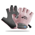 Bicycle Gloves Summer Outdoor UV Protection Cycling Gloves Unisex Fingerless Sports Gym Gloves Breathable MTB Road Bike Gloves Oasis Select Pink M