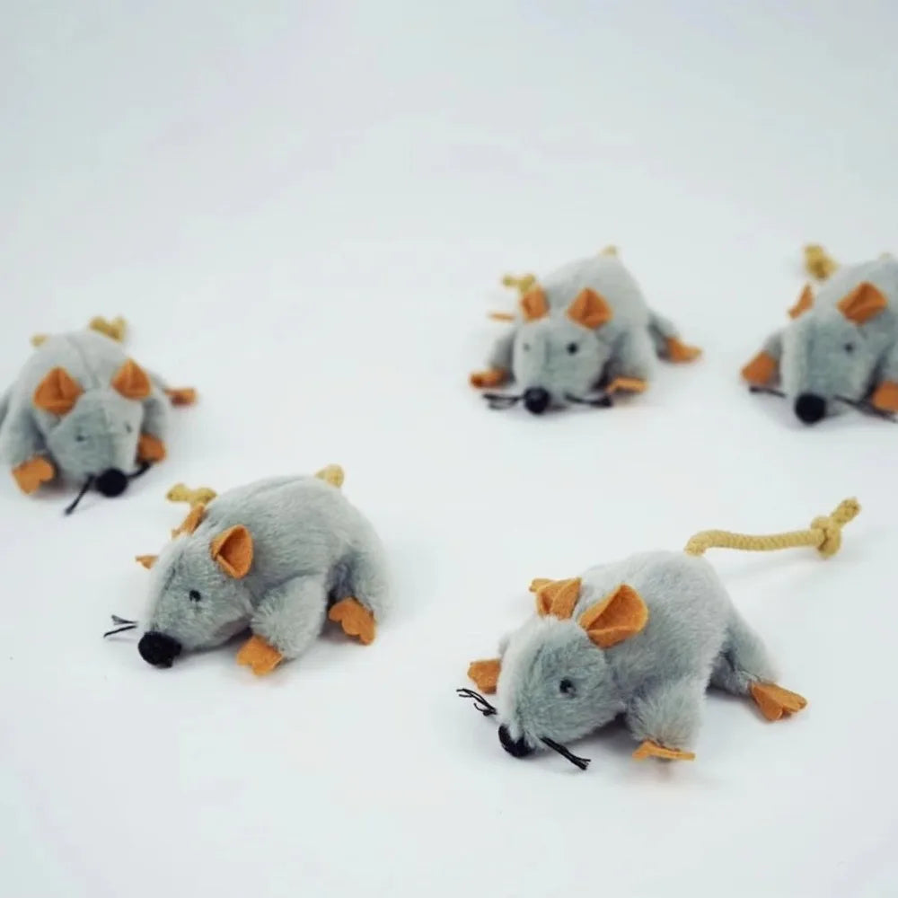 Pet Mouse Interactive Cat Compact Design Kitten Cat Mouse Mice Playthings Indoor Cat Oasis Select
