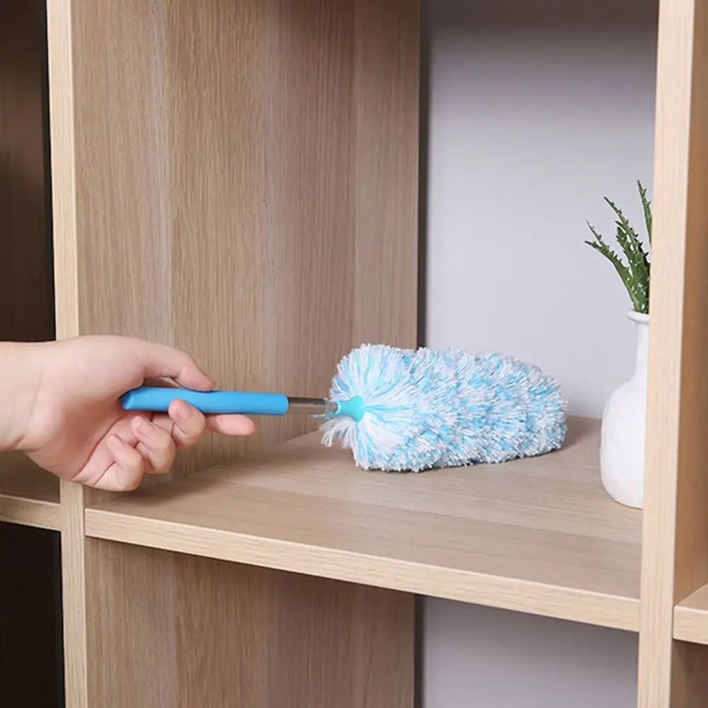Scalable Dust Collector Muiltcolor Microfiber Duster Portable Anti-static Magic Dust Brush Home Cleaning Tools Extendable Handle Oasis Select