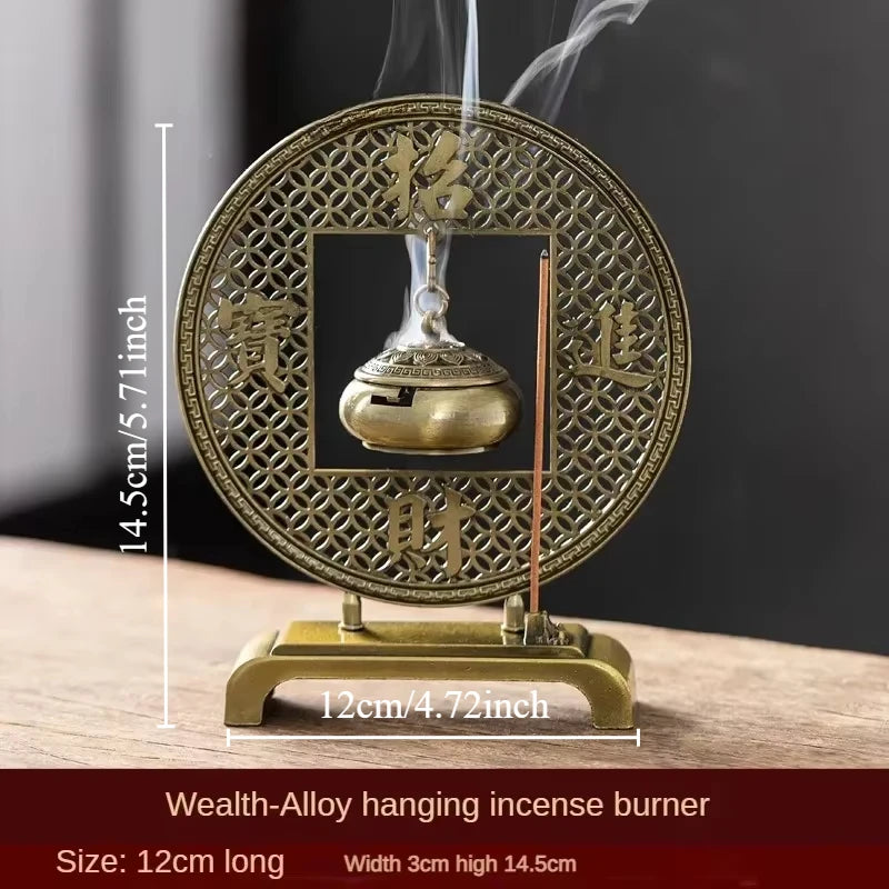 Small Xiangyun Non Stick Powder Pan Goose Pear Tent Fragrance Hainan Agarwood Sandalwood 42pc Pan Fragrance Alloy Incense Burner Oasis Select zcjb