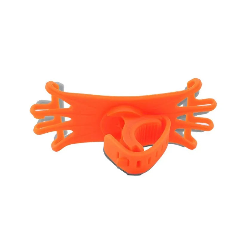 1/2/3pcs Rotatable Mobile Phone Bicycle Motorcycle Holder Bike Safe Bracket Silicone Support Silicone Pull Type Phone Stand Oasis Select 1pcs Orange