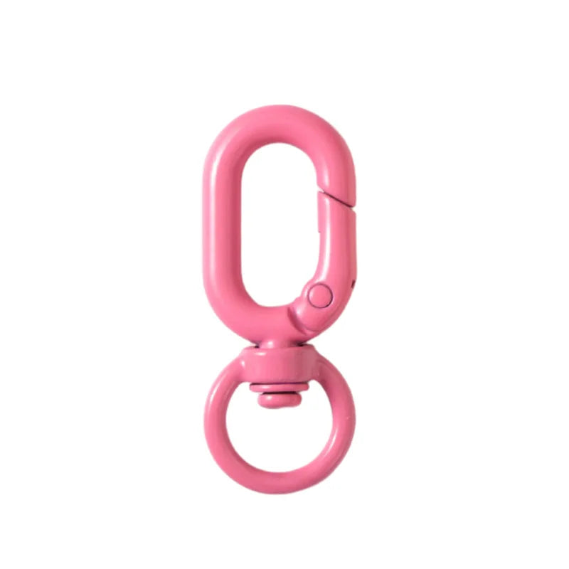 Colorful Metal Lobster Claw Clasps Swivel Lanyards Trigger Strap Key