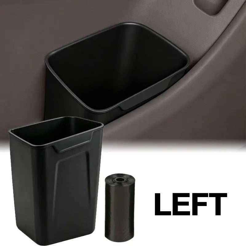 Car Door Storage Box Trash Can Multifunctional Silicone With Garbage Bags Door Bucket Umbrella Organizer For Car Accessories Oasis Select A LEFT 1