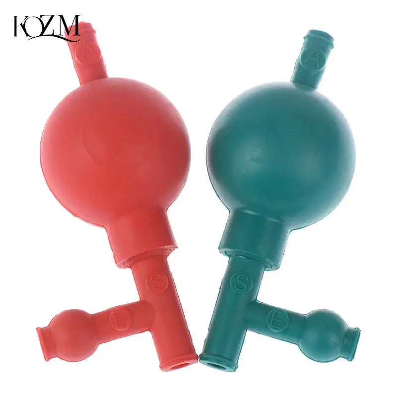 3-Valve Rubber Pipette Filler Suction Bulb | Lab Pump