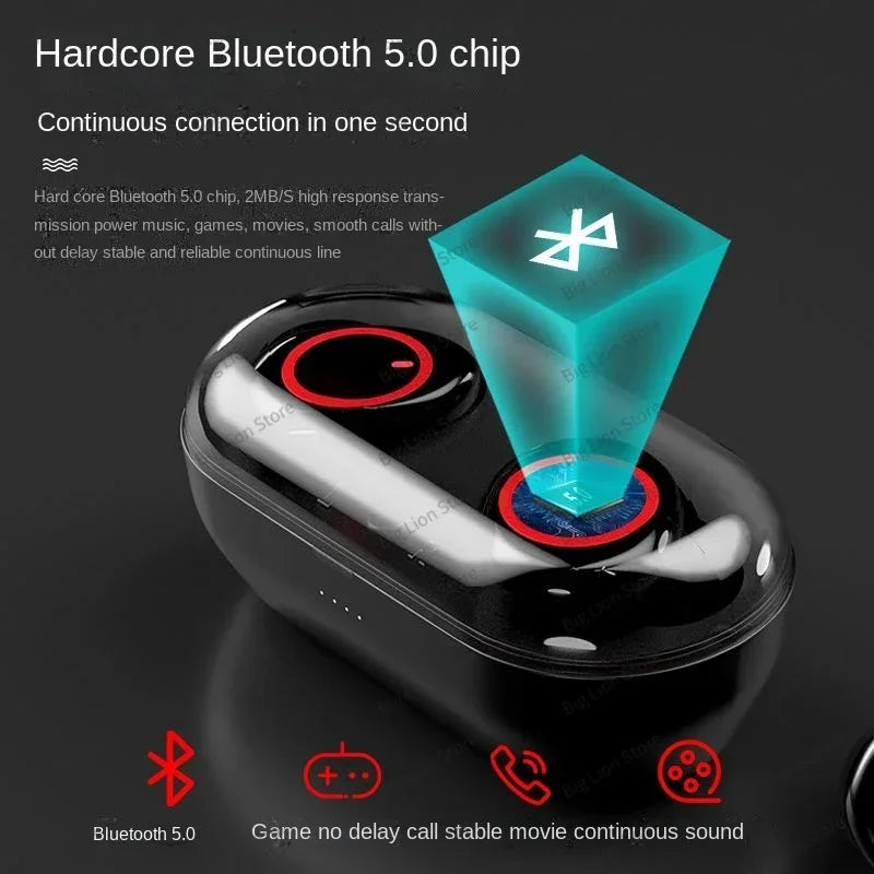 TWS Earphone Bluetooth Wireless Headphones Stereo Earphones 5.3 Wireless Headphone With Microphone For All SmartPhones Oasis Select