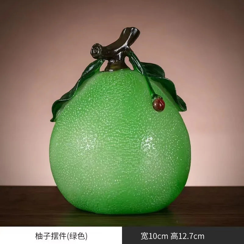 Tiktok Net Red Color Tea Pet Individuality Creativity Grapefruit Temptation Tea Ceremony Tea Tray Can Support Household Tea Room Oasis Select Can Change Color