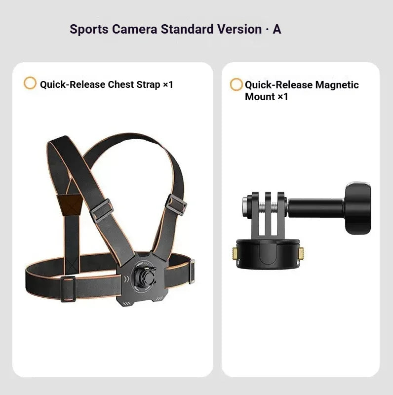 DJI Osmo Action Nano Accessories Kit – Clip, Mount & Case