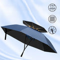 Head Mounted Fishing Umbrella Cap Multi functional Outdoor Sunshade Head Umbrella Cap Adult Sunny and Rainy Umbrella Oasis Select A 6K full-fiber