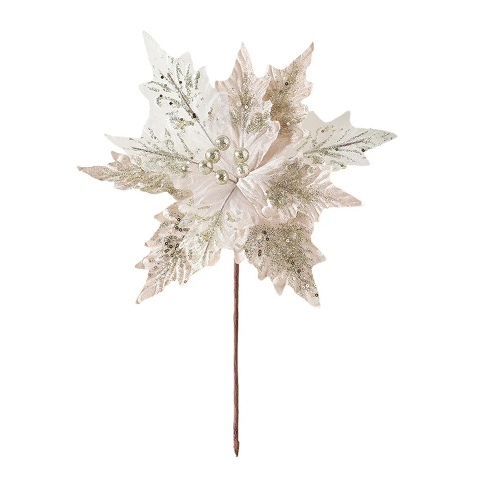 DIY Flower Arrangement Christmas Tree Decorations Festive Ambiance Multiple Colors Available Versatile Applications Oasis Select champagne China Mainland