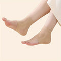 Silicone Ankle Support Socks – High Elasticity, 1 Pair Ankle Support Socks Oasis Select Beige