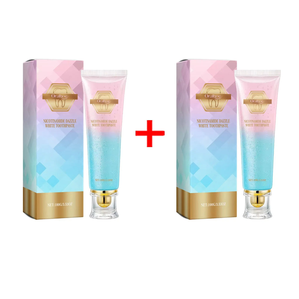 Oralhoe Niacinamide Whitening Toothpaste – Stain & Enamel Care Whitening Toothpaste Oasis Select 200g boxed