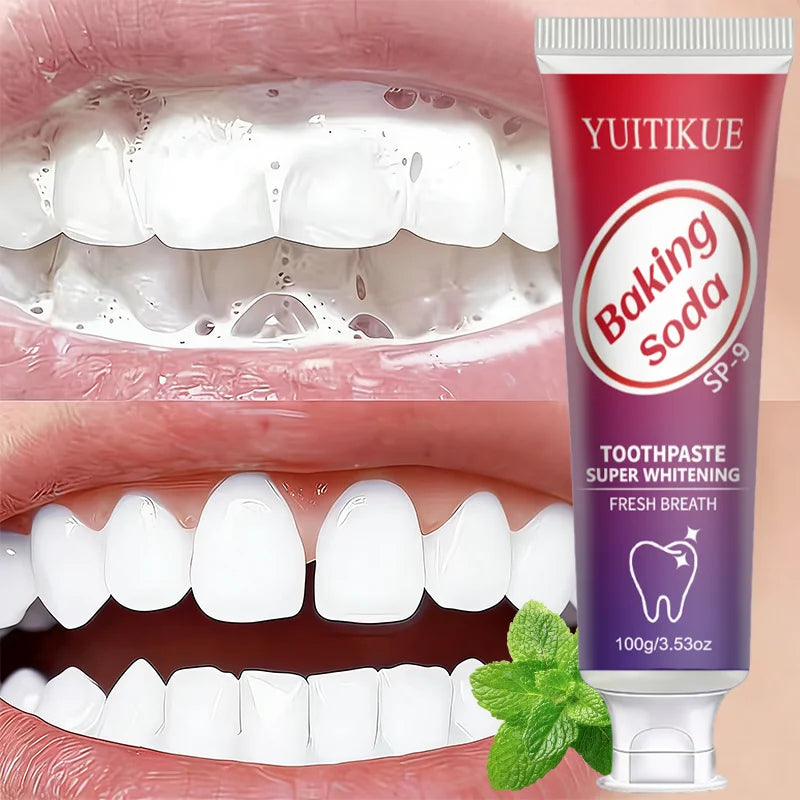 Baking Soda Toothpaste – Whitening, Deep Clean & Fresh Breath