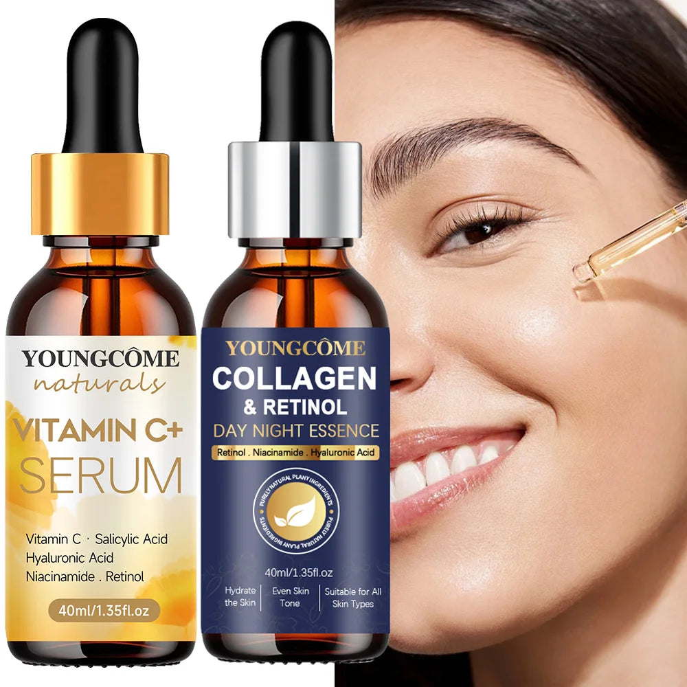 YOUNGCOME Collagen Retinol Face Serum with Hyaluronic Acid