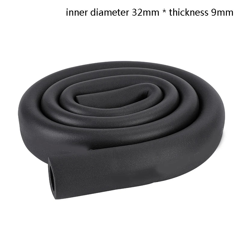 1.8M Rubber Foam Pipe Insulation Sleeve | Waterproof & Thermal