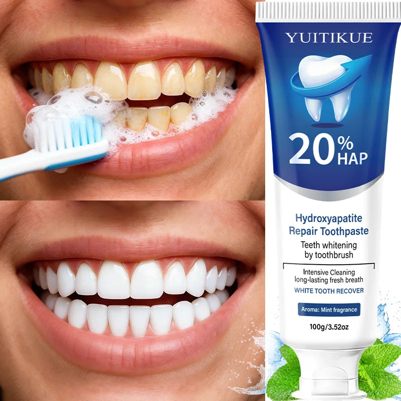 20% Hydroxyapatite Toothpaste – Whitening & Fresh Breath Whitening Toothpaste Oasis Select