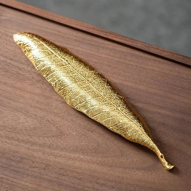 Long Leafs Censer Incense Support Rods Holder Ash Catcher Incense Sticks Stand Meditation Room Yoga Insence Burners Accessories Oasis Select