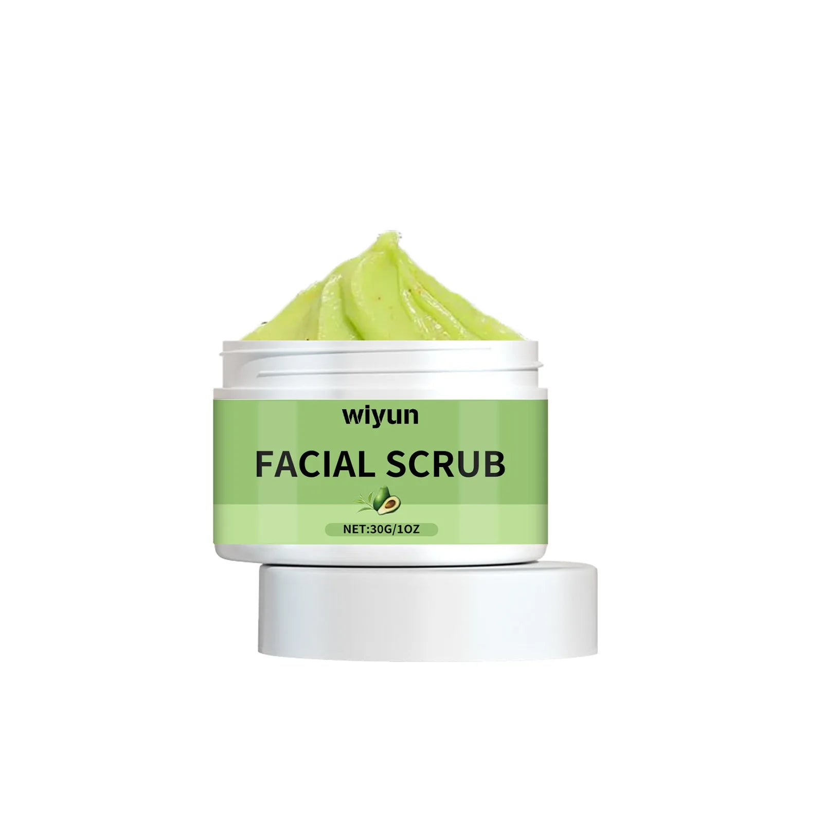 WIYUN Facial Exfoliating Scrub Cream – Brighten & Clarify 30g