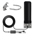 Outdoor Digital TV Antenna 4K HD Digital Antenna DTMB Terrestrial Wave Antenna HDTV Cannon Antenna Oasis Select black