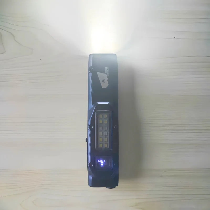 SHINEKNOT EDC Tactical Flashlight 1300LM | Red, UV & Clip