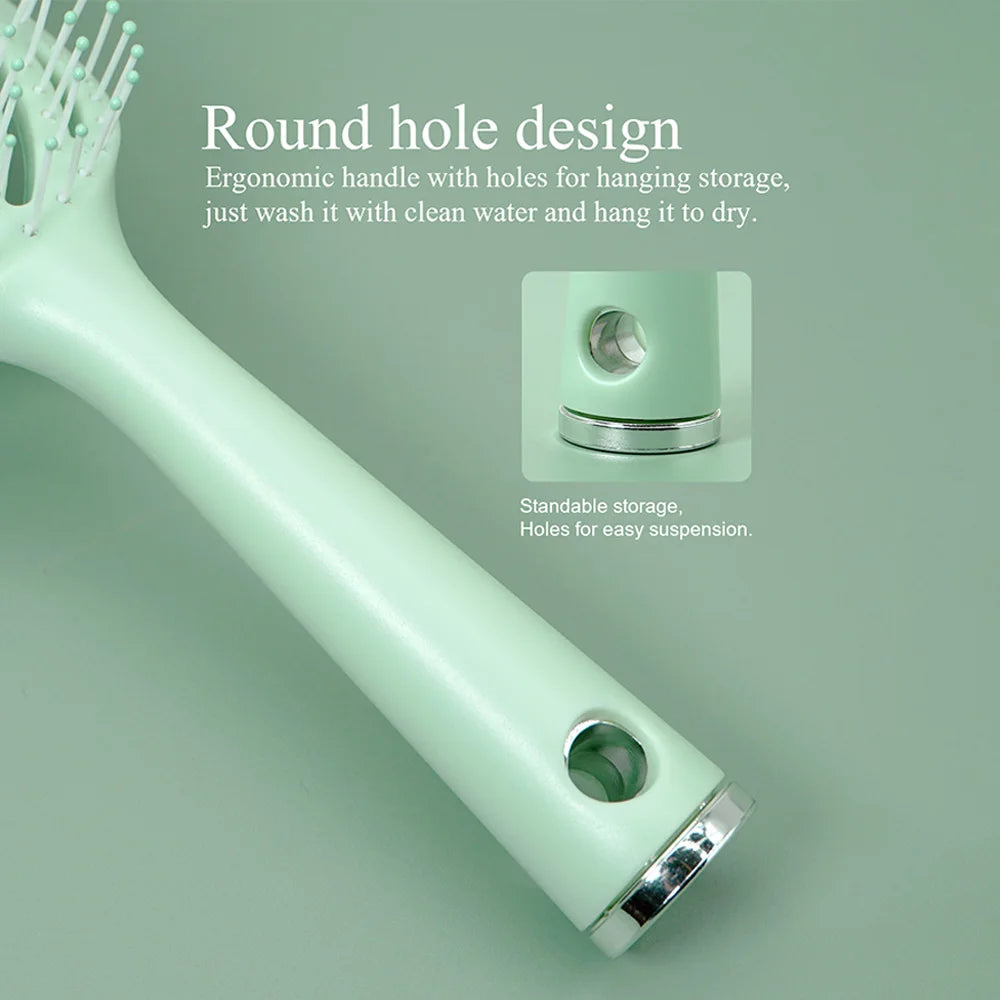 Hollow Out Anti-Static Detangling Hair Brush – Wet & Dry Detangling Hair Brush Oasis Select