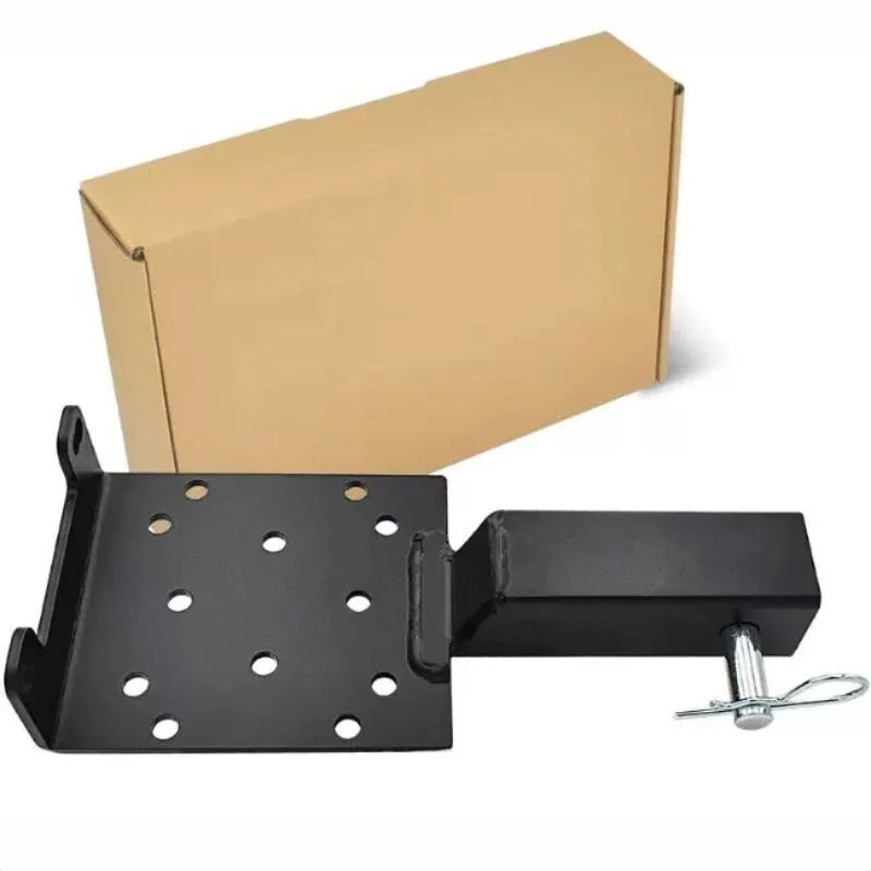 Winch hitch bracket universal receiver trailer bar ATVUTV truck mounting plate winch fixing Oasis Select