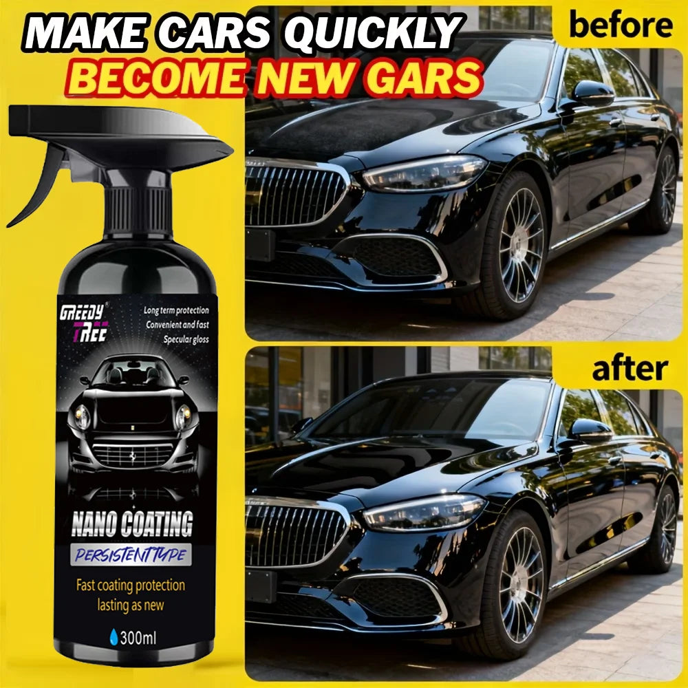 Car Ceramic Nano Coating 300ml – Waterproof Paint Protector Ceramic Car Coating Oasis Select