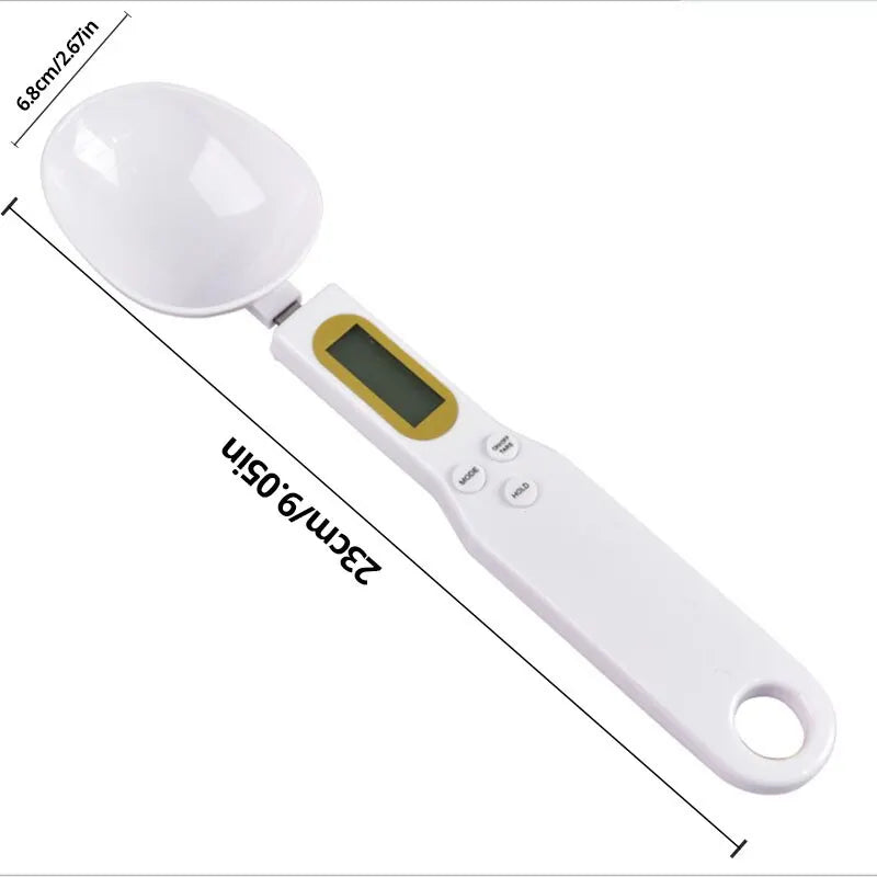 Scale Weighing Spoon Kitchen Scale Electronic Measuring Spoon G Coffee Powder Scale Baking Scale Electronic Measuring Oasis Select