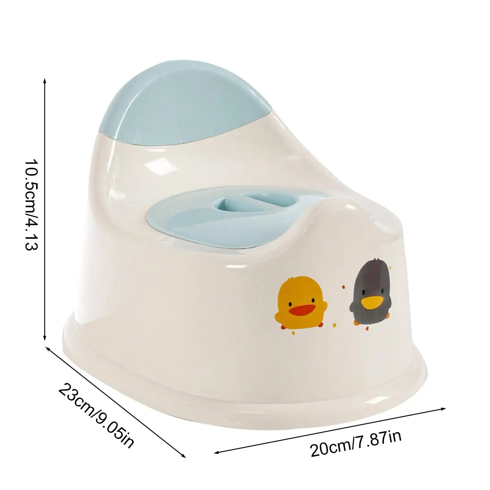 Baby Potty Training Toilet Potty Seat Anti-Slip Portable Toddler Training Toilet Chair with Lid for Children Travel Boys Home Oasis Select