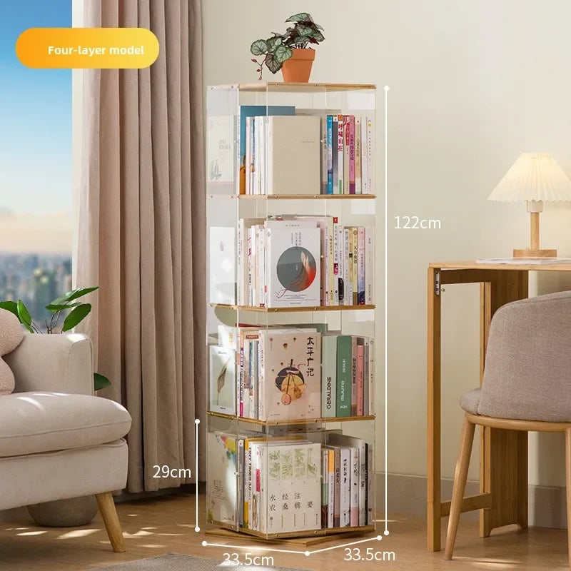 Multi-functional Storage Box Cosmetics Cabinet Dormitory Desk Shelf Skin Care Products Perfume Lipstick Finishing Display Stand Oasis Select High-4-360