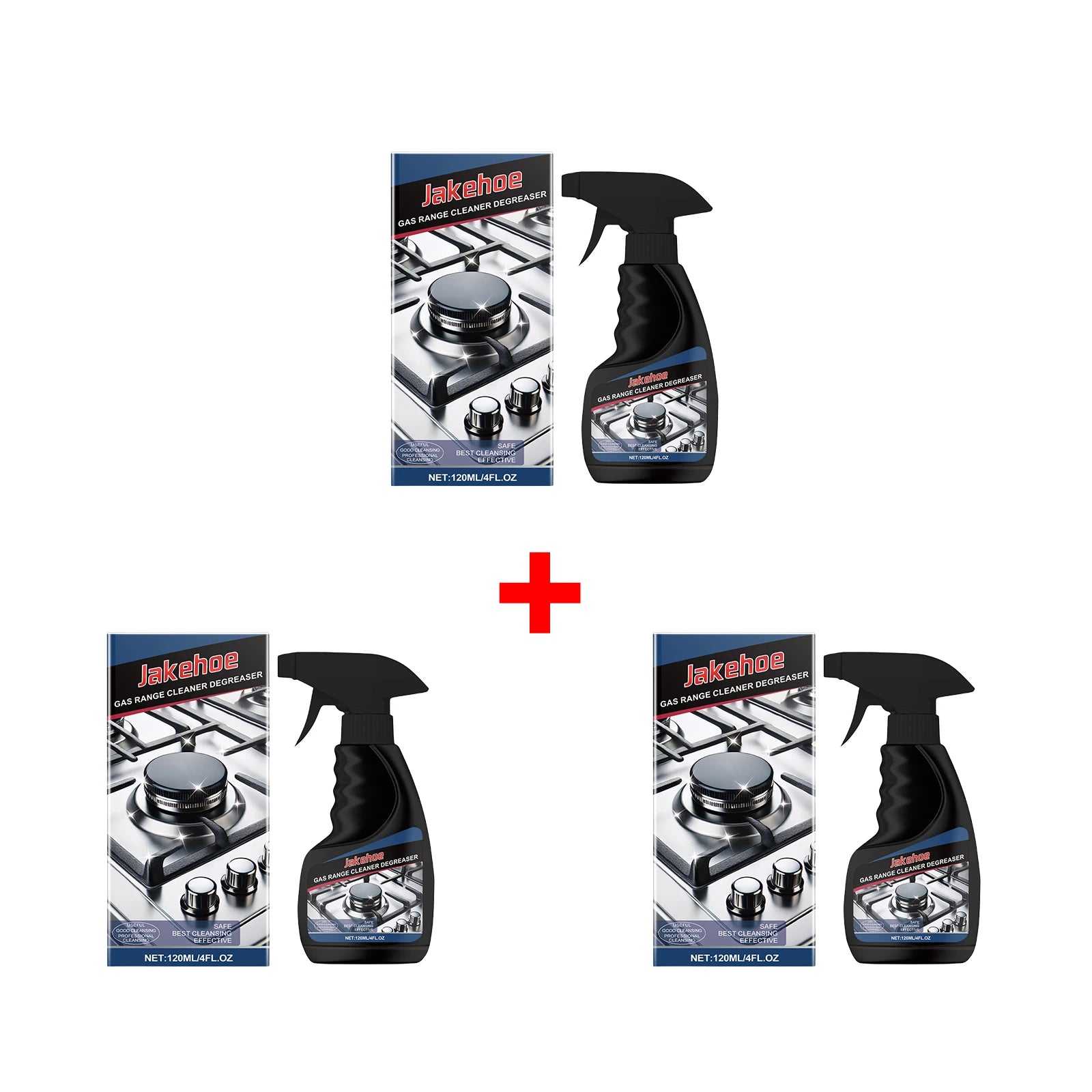 Gas Stove Cleaner for Cooktops Range Hoods and Kitchen Surfaces Removes Stubborn Grease and Burnt on Food Kitchen Cleaning Tool Oasis Select 3pcs