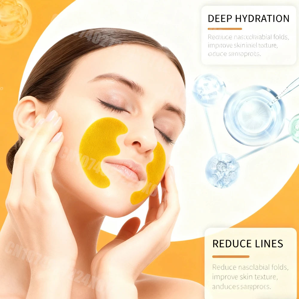 Nasolabial Folds Patch Contain Collagen Hyaluronic Acid Firming Skin Fade Fine Lines Deep Moisturizing Facial Mask Anti WrinkleA Oasis Select
