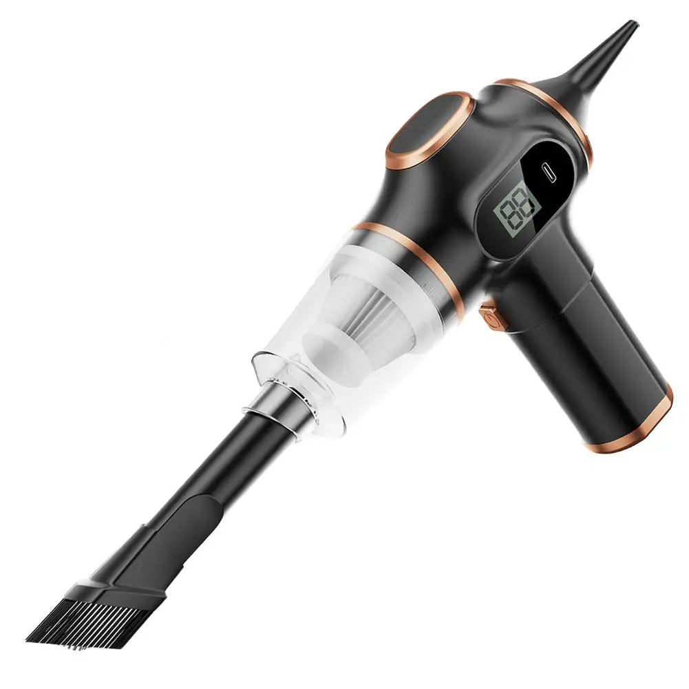 120W Wireless Car Vacuum Cleaner – 9000Pa Handheld Cordless