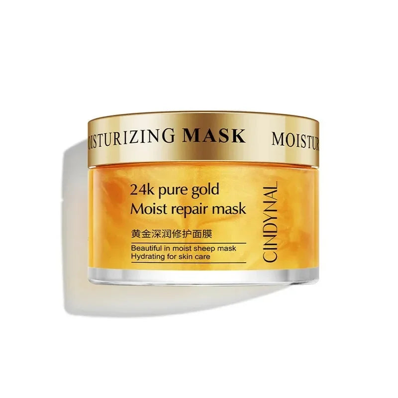 24K Gold Sleeping Mask 120g – Firming & Brightening Night Cream