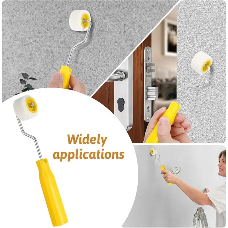 ~WISH Mini Paint Roller 4/5 Inch, Foam Roller Paint, Tiny Painting Tool For Touch Up Trim Edge Or Corner Oasis Select