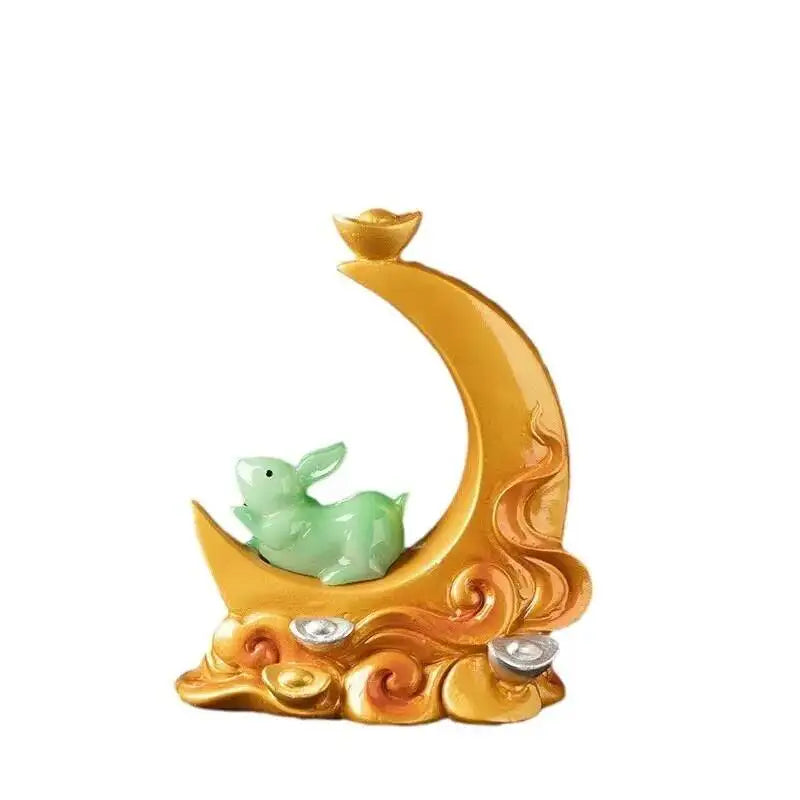 Color-changing Tea Pet Mini Rabbit Fortune Tea Table Tea Table Can Grow Resin Lovely Kungfu Tea pet Gift Oasis Select