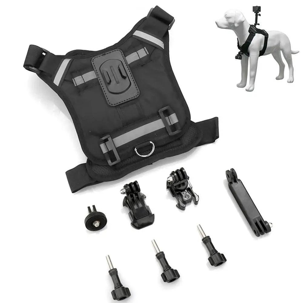 Dog Harness Chest Mount for GoPro & DJI Action Cameras – Pet POV