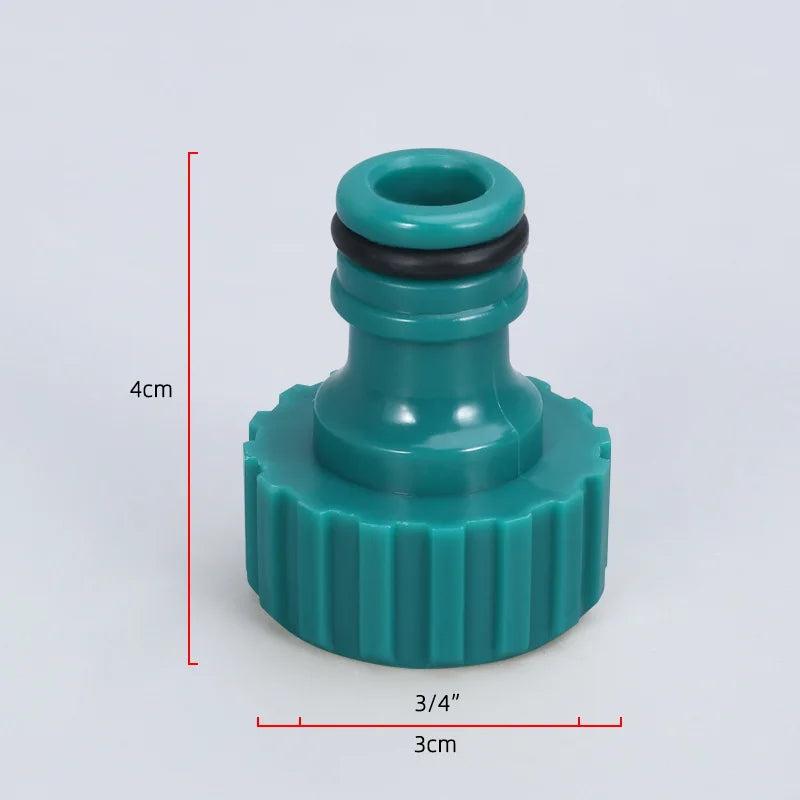 10PCS High Quality Plastic Hose Connector 3/4'' Garden Hose Quick Adapter Fittings Gardening Car Washing Watering Tool Oasis Select 10PCS F