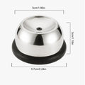 Stainless Steel Egg Piercer Egg Hole Punch Shell Remover Shell Egg Hole Poker Peeler Fast Egg Piercing Tool to Easily Peel Eggs Oasis Select black