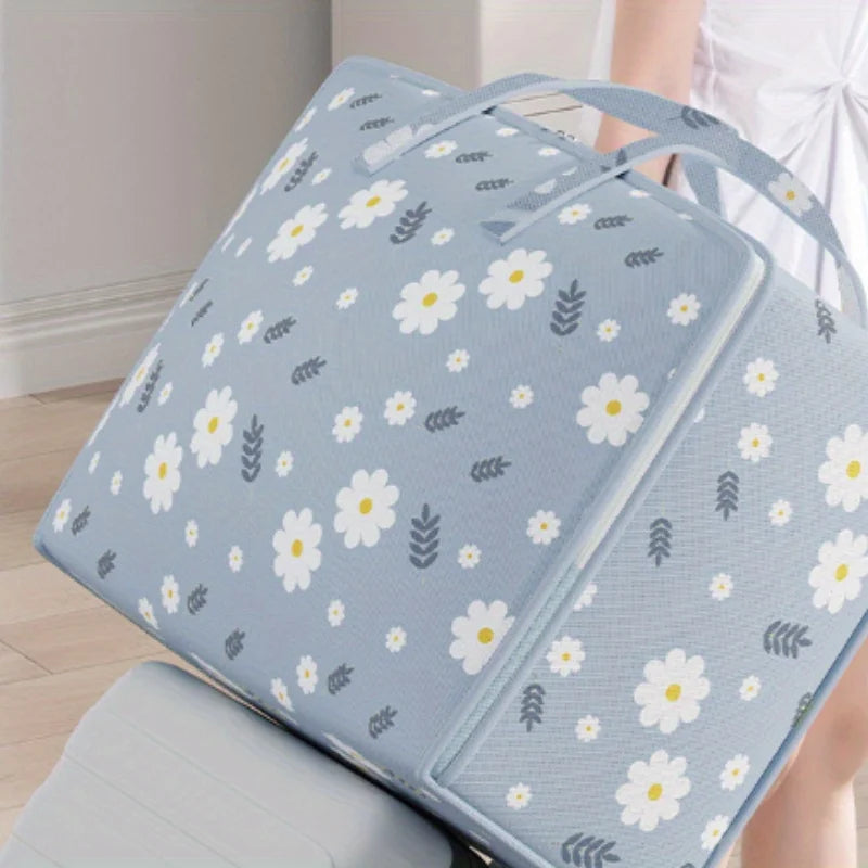 Non-woven Clothes Storage Moving Bag Quilt Storage Bag Travel Household Fabric Finishing Storage Bag Oasis Select
