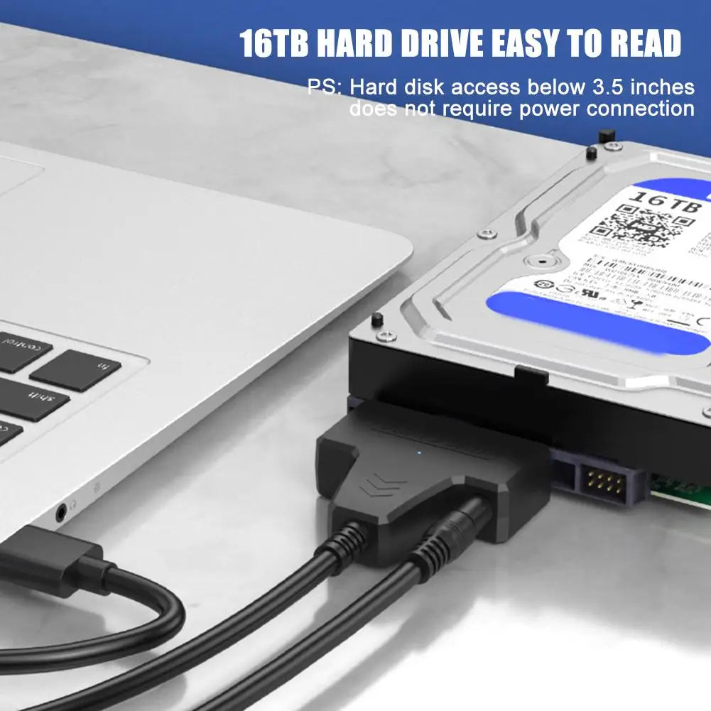 SATA to USB 3.0 Adapter Cable – 2.5" & 3.5" HDD SSD