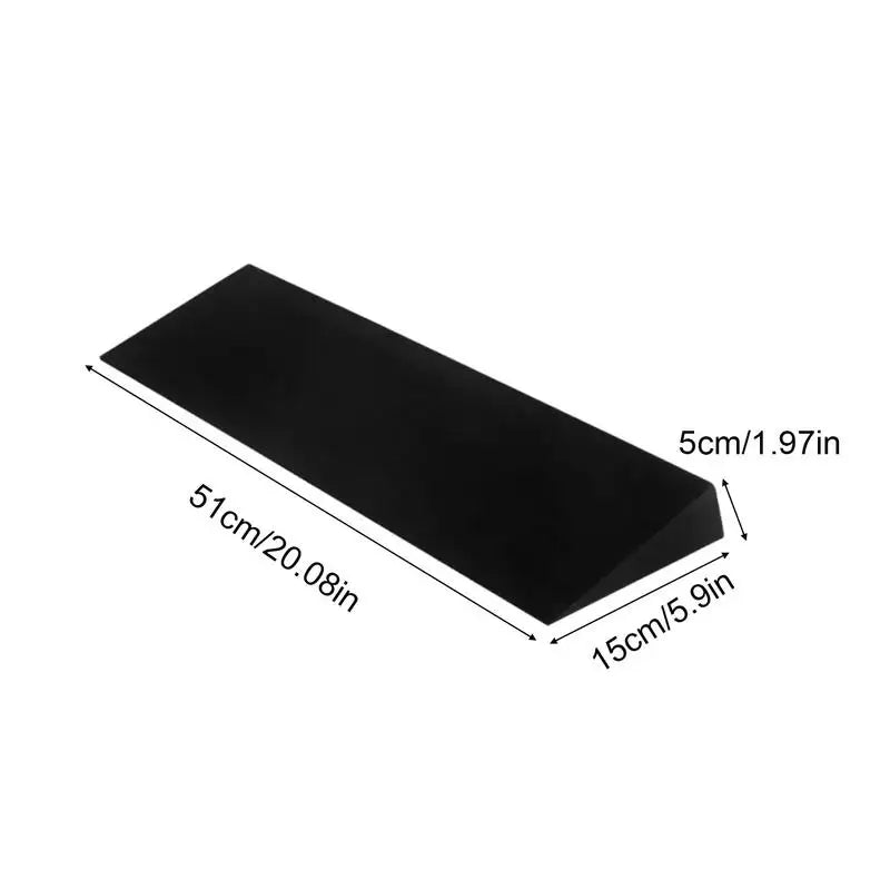 Squat Wedge Block Footrest Cushion Weightlifting Squat Heel Wedge Block Portable Calf Stretcher for Improve Mobility Strength Oasis Select