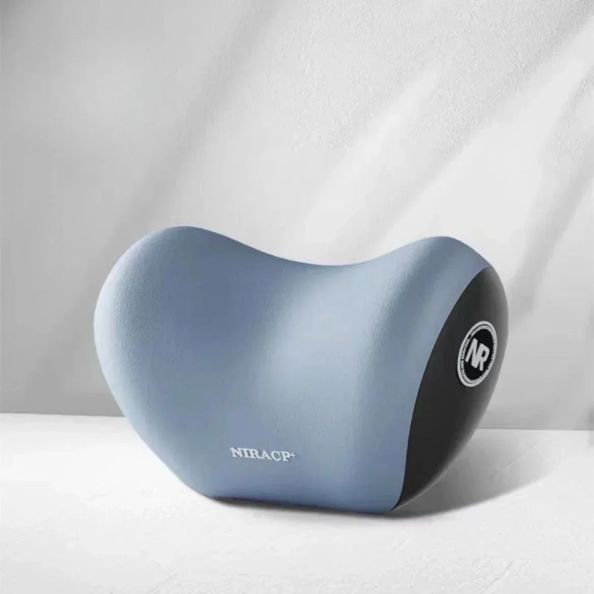 Cervical Support Pillow Universal Car Headrest Lumbar Memory Foam Backrest Pillow Office Car Interior Accessories Comfort Oasis Select Blue Headrest