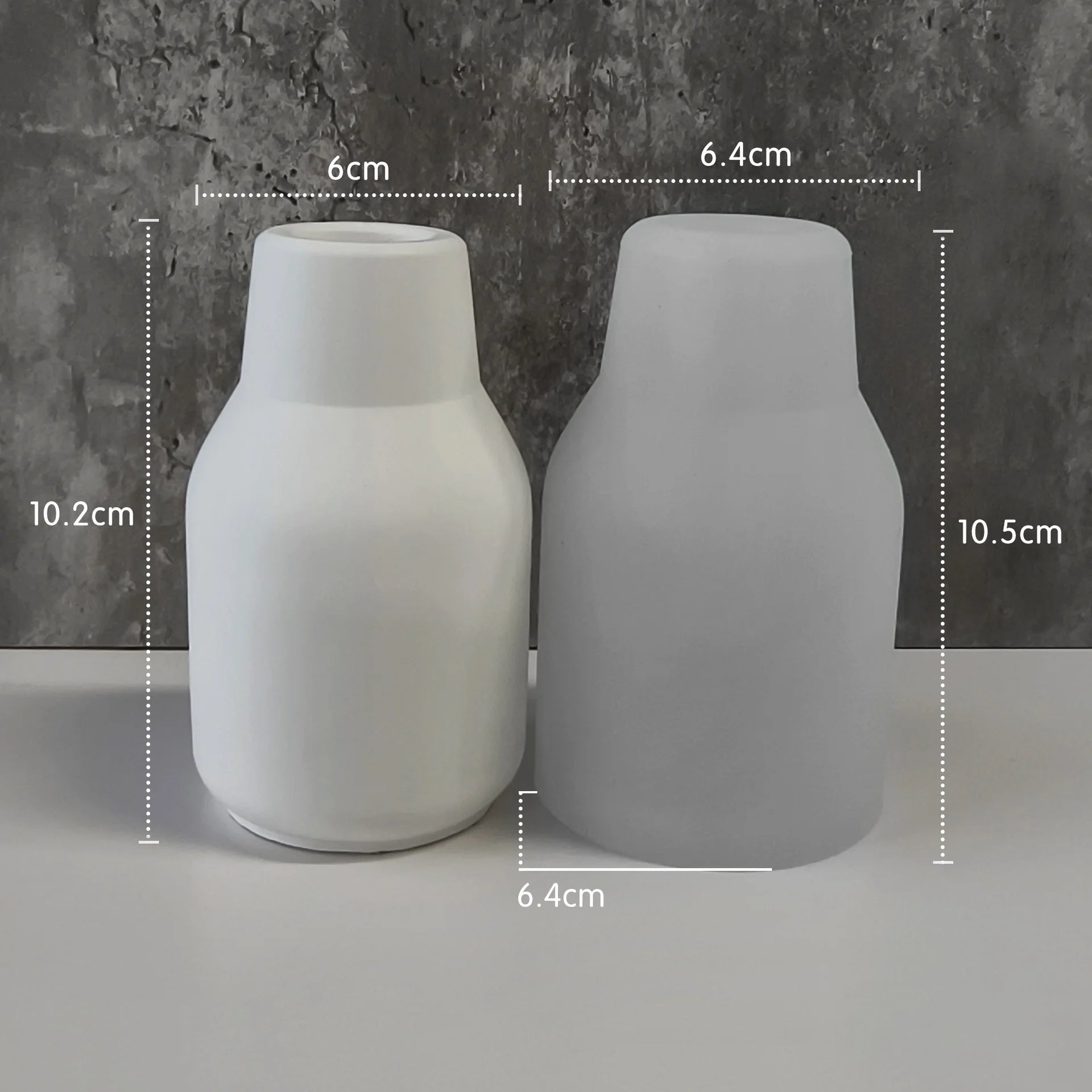 Stripes Vase Silicone Mold DIY Gypsum Vase 3D Ornaments Molds Epoxy Plaster Concrete Flower Pot Mould Gardening Decoration Oasis Select J-299a