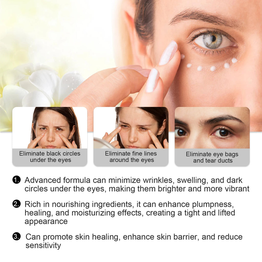 Peptide Eye Cream – Reduces Dark Circles, Bags & Wrinkles Anti-Aging Eye Cream Oasis Select